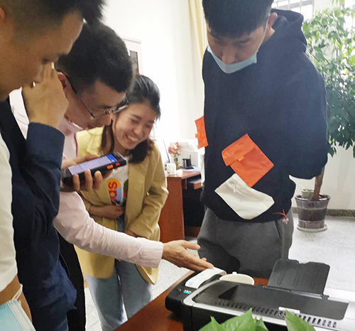 便捷式不干膠打印機 便捷式不干膠打印機